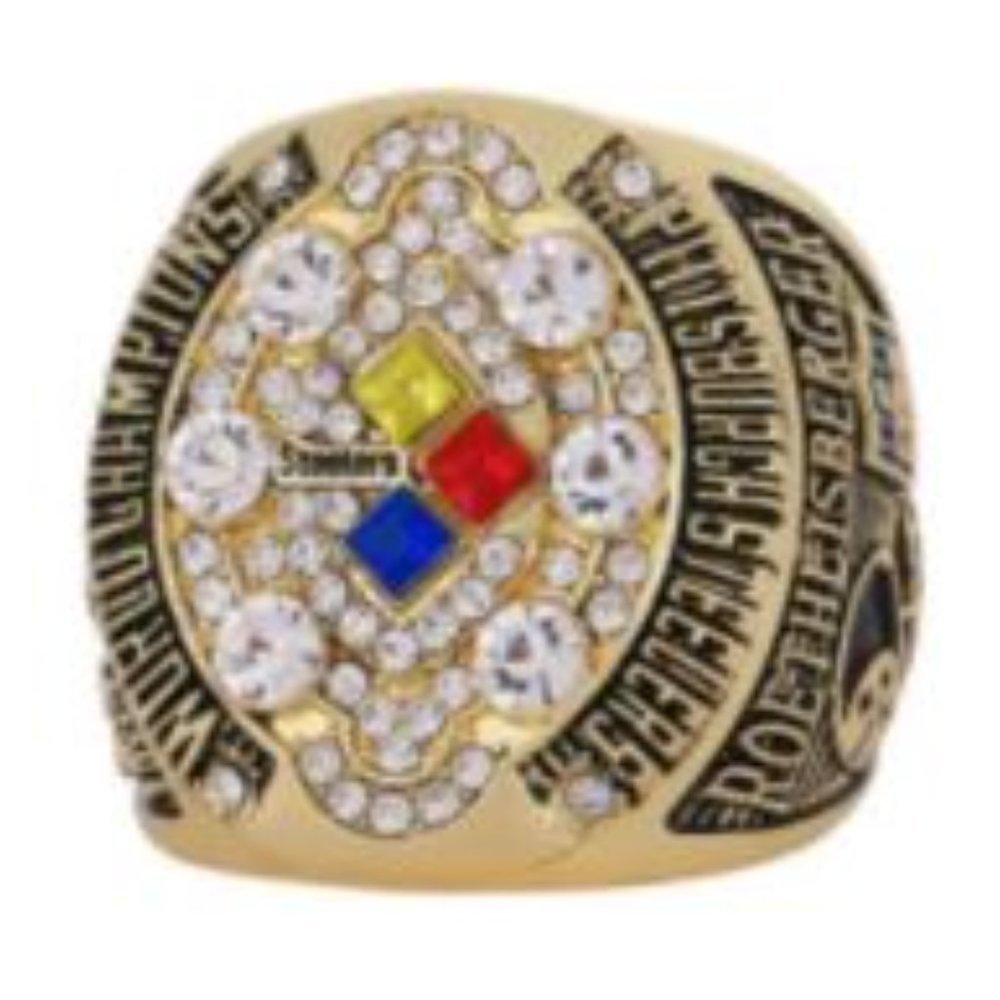 Pittsburgh Steelers Championship Ring 2008 Super Bowl Fan Edition